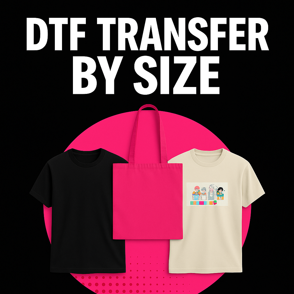 DTF Transfer By Size