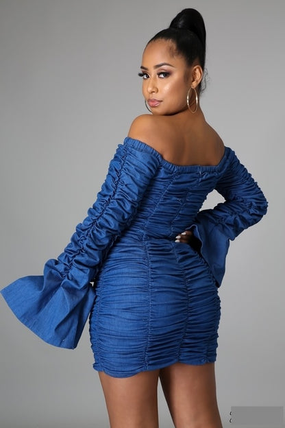 Alyssa Blue Dress
